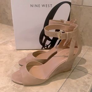 Nine West Wedge Ankle Strap Sandal